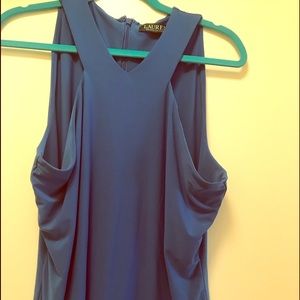 Lauren Ralph Lauren blue tank